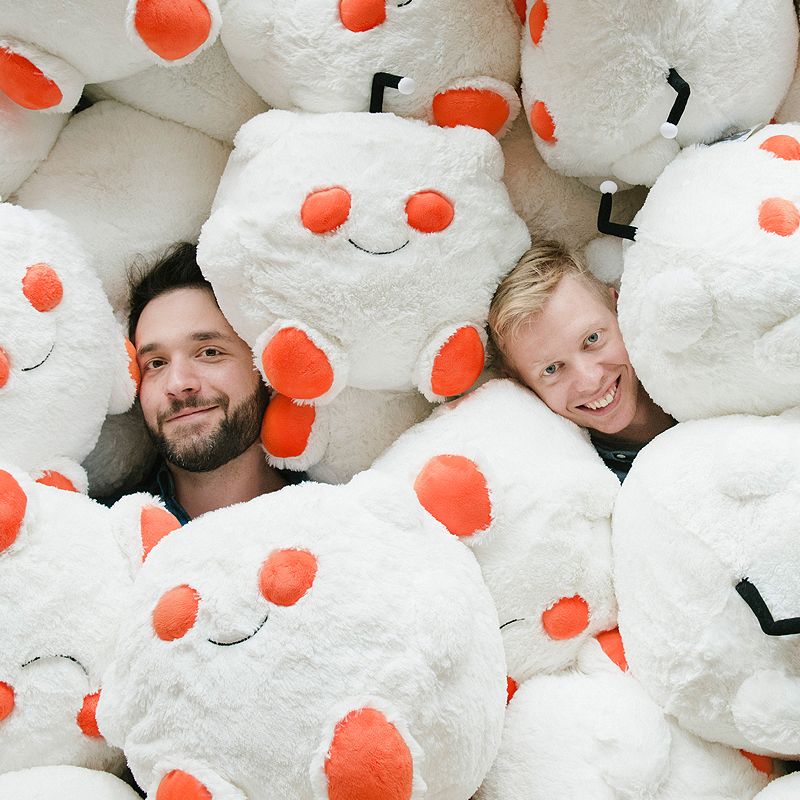 Reddit Founders Steve Huffman and Alexis Ohanian