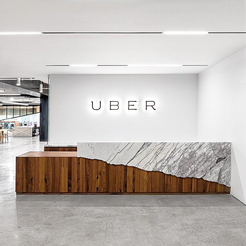 Uber's Headquarters In San Francisco, CA