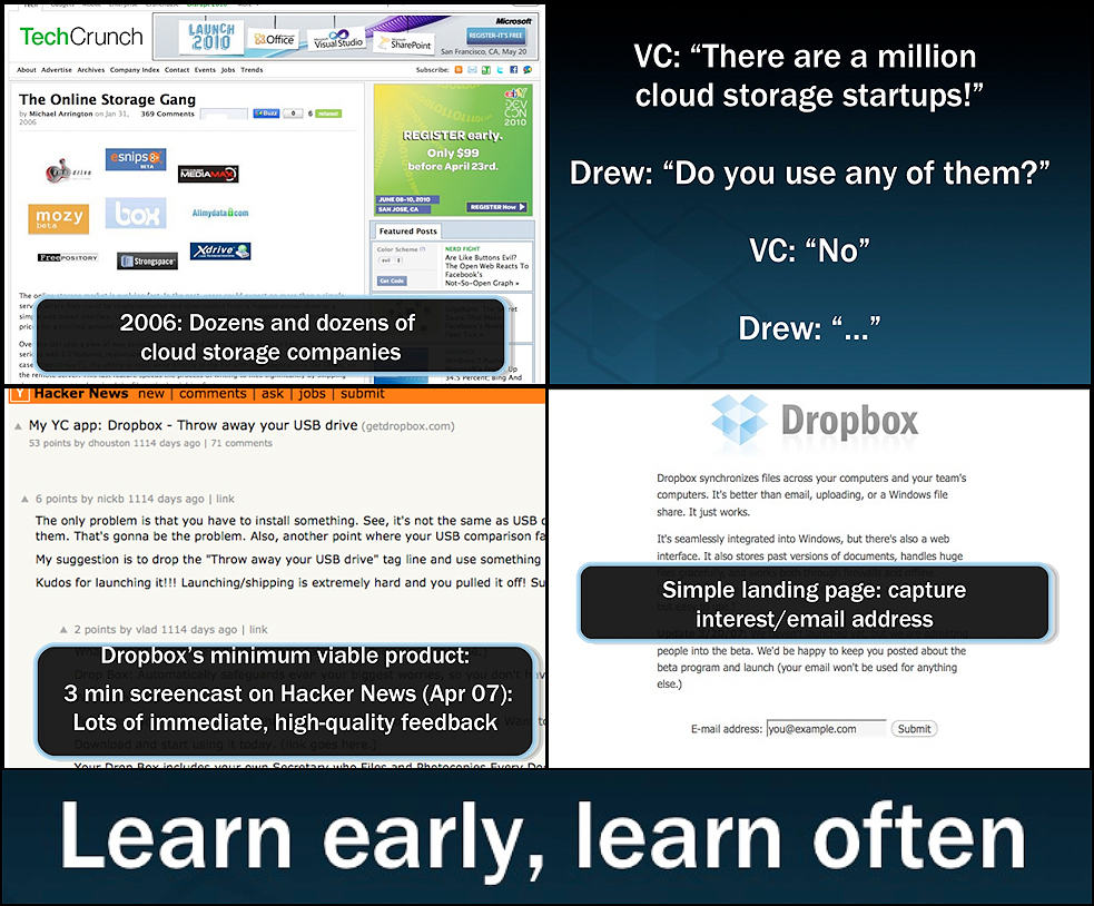 Dropbox 2010: Lessons Learned